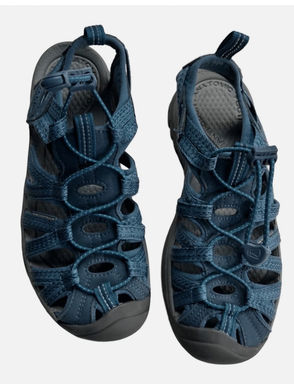 Women's Blue Whisper Sandals - KEEN Size 8.5